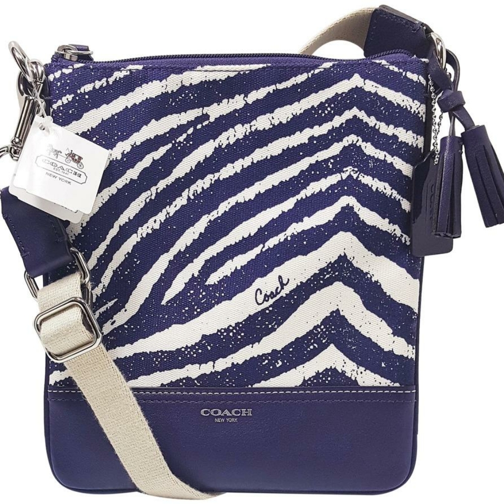 Coach Zebra Crossbody Purse